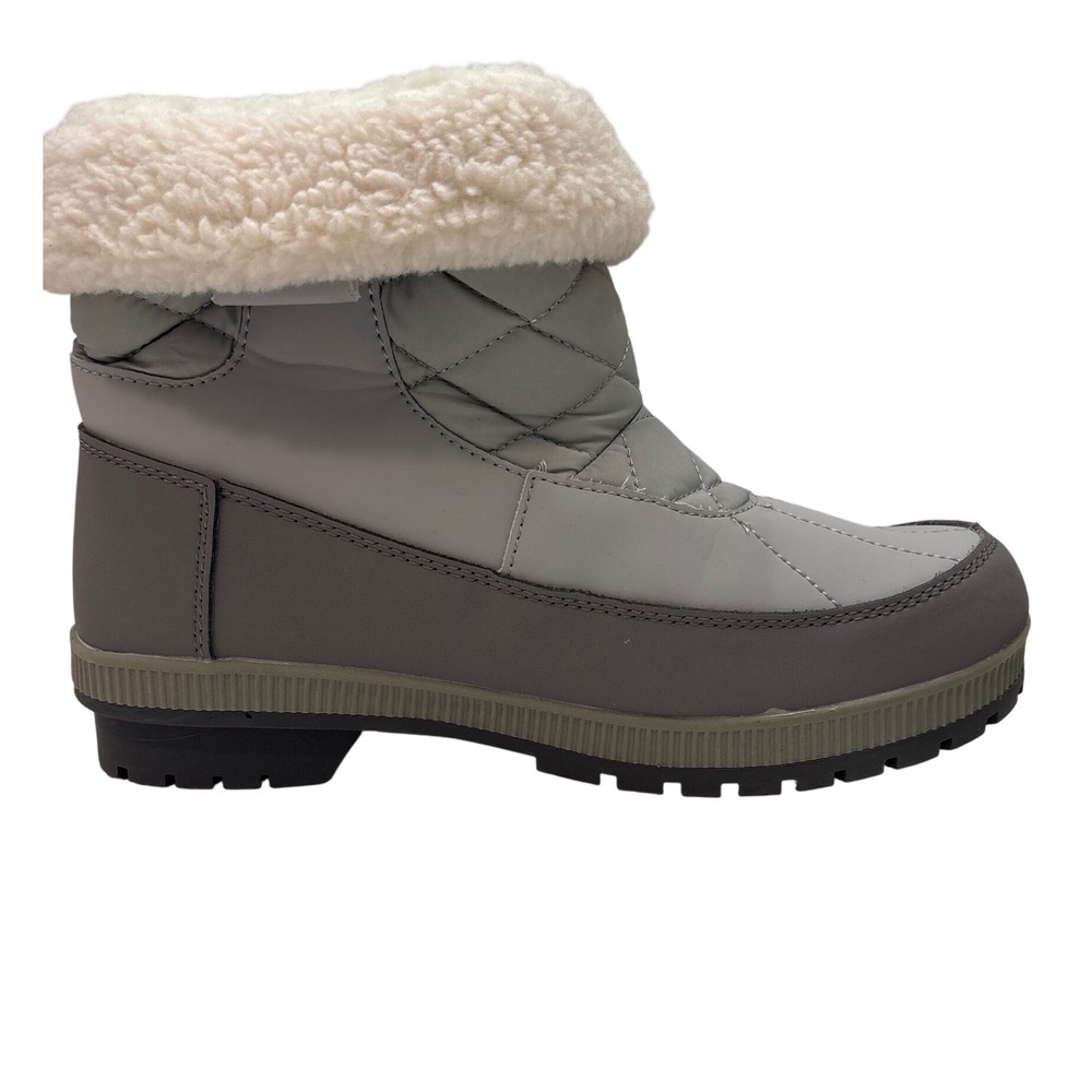 Magellan Outdoors Womens Waterproof Quilted Faux Fur Lined Snow Boots Size 9B - Picture 8 of 12